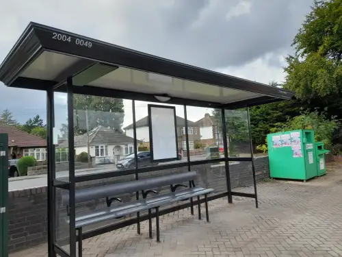 Click Here To Enlarge This Photo Of Bus Stops Installed In Derby