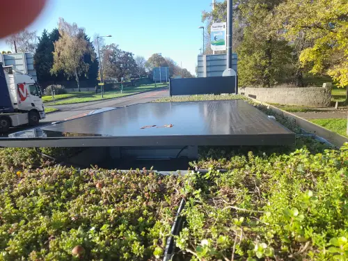 Click Here To Enlarge This Photo Of Bus Stops Installed In Derby