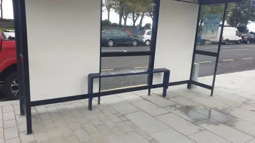 Click Here To Enlarge This Photo Of Bus Stops Installed In Derby