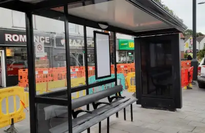 Bus Stops Installed In Derby
