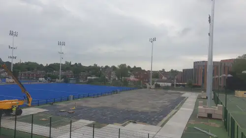 Click Here To Enlarge This Photo Of Mast Erection