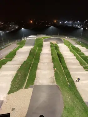 Click Here To Enlarge This Photo Of Olympic BMX Track