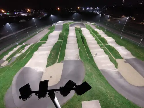 Click Here To Enlarge This Photo Of Olympic BMX Track